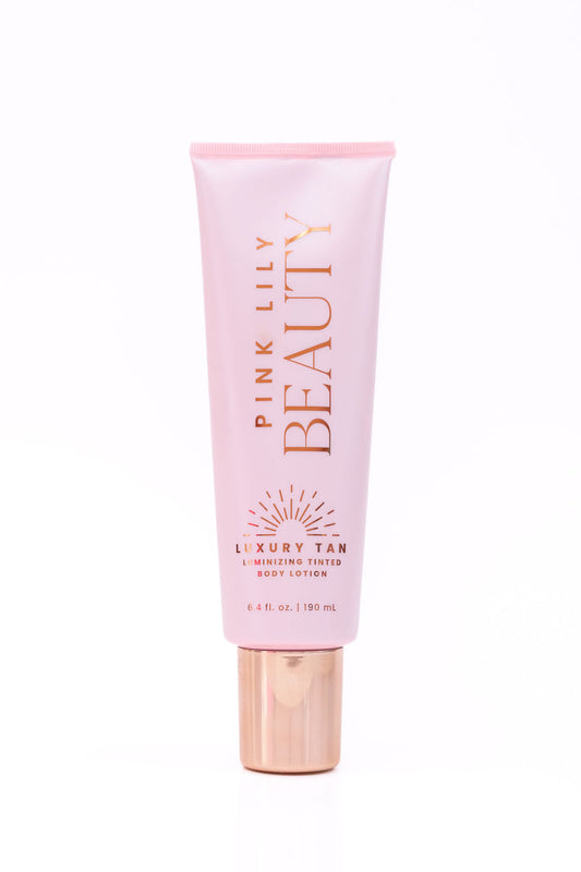 Pink Lily Luxury Tan Luminizing Body Lotion - Bronze Glow FINAL SALE