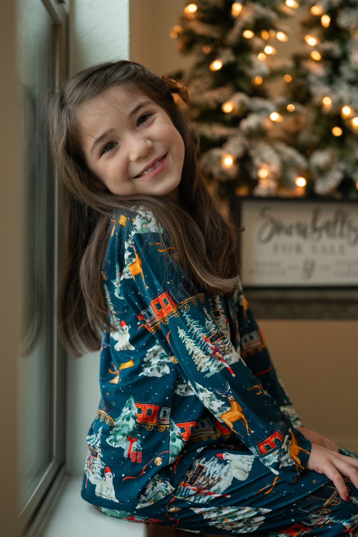 North Pole Express Traditional Button-Downs