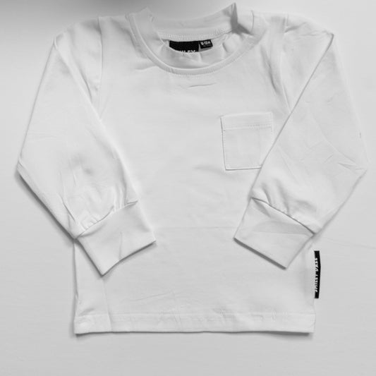 White • Long Sleeve Shirt