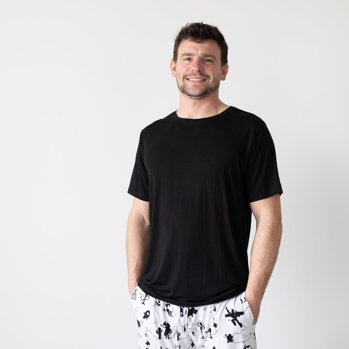 ALL Solid Black Adult TOPS ONLY