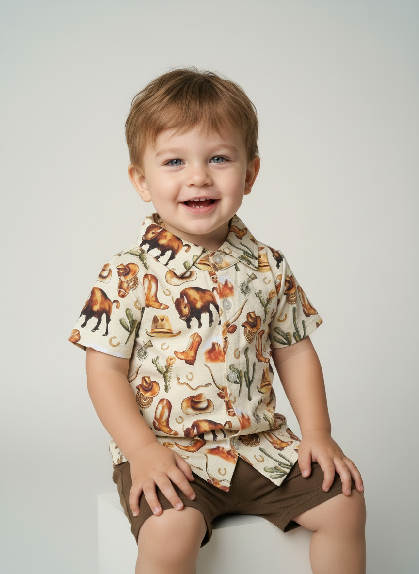 Bison 2 Piece Short Set