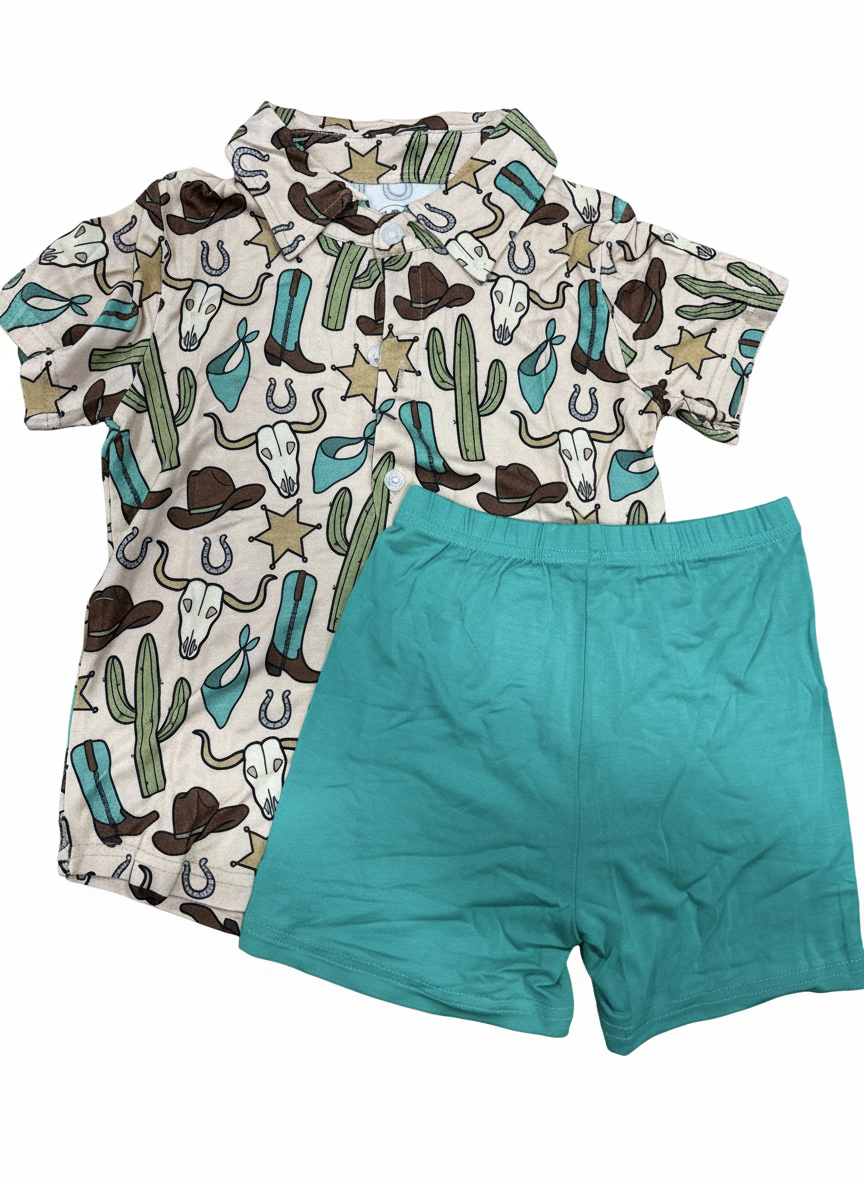 Cowboy 2 Piece Set