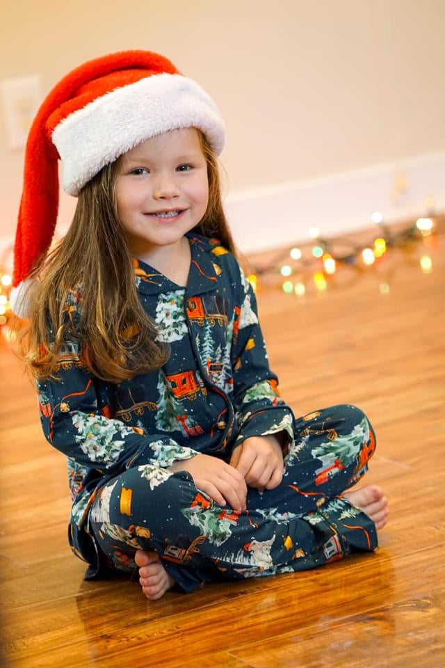 North Pole Express Traditional Button-Downs