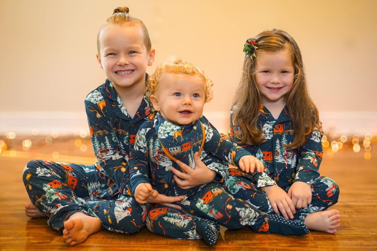 North Pole Express Traditional Button-Downs