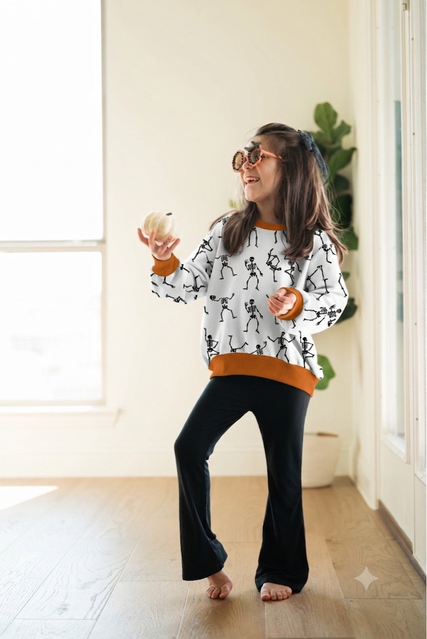 Bone To Boogie High-Low Sweatshirt