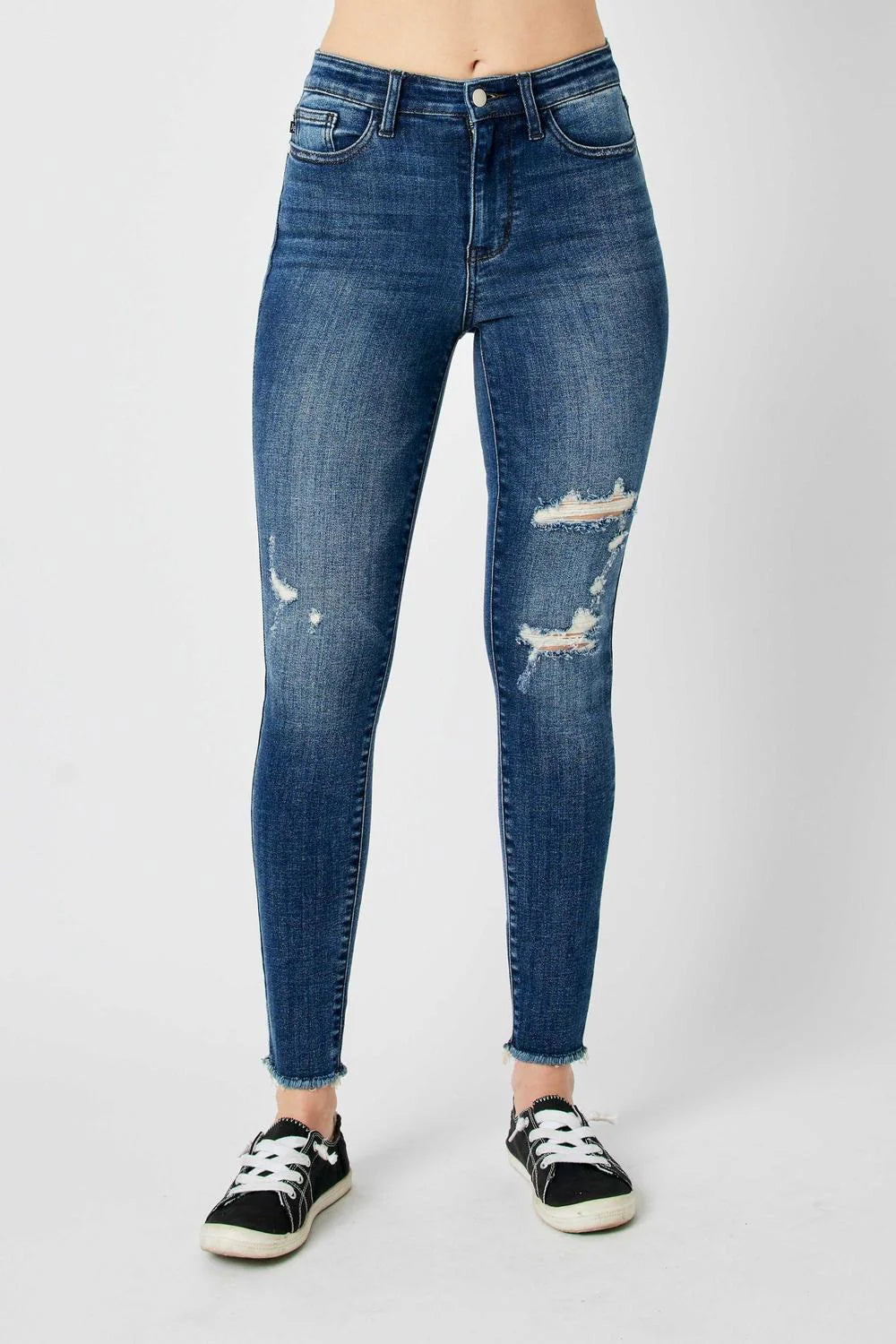 Judy Blue: High Waisted Dark Washed Jeans