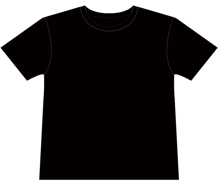 ALL Solid Black Adult TOPS ONLY