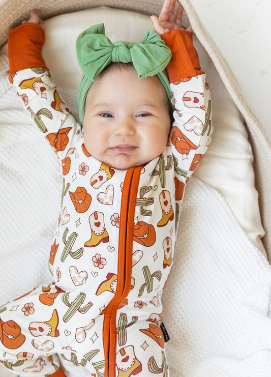 ZIP ROMPER - Howdy