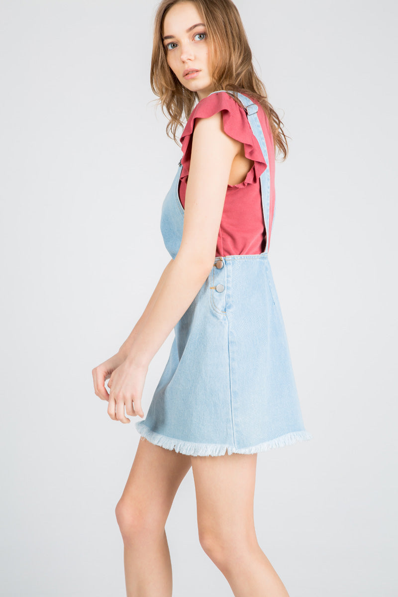 Hit The Road Jack Skirt Overalls