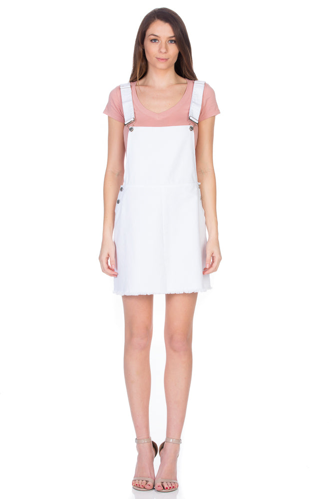 Hit The Road Jack Skirt Overalls Rose Quartz