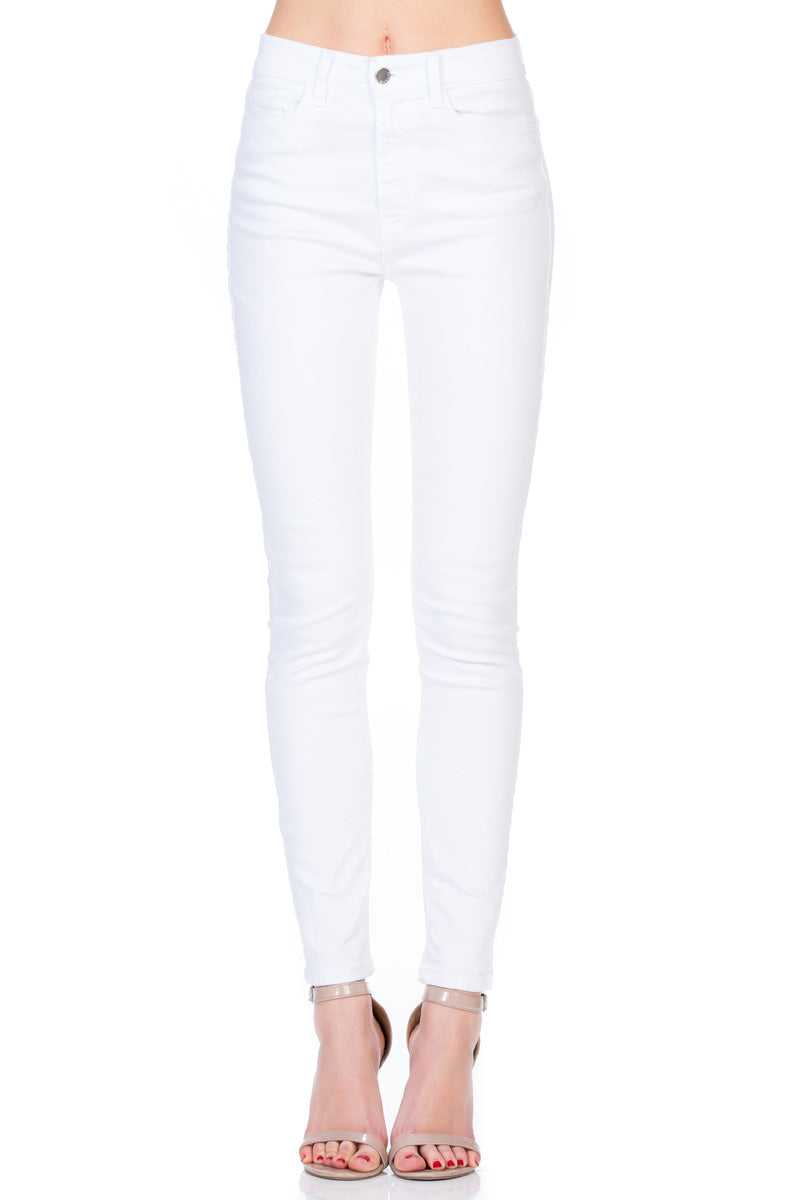 That's Jean-ius High Waisted Skinny Jeans in White