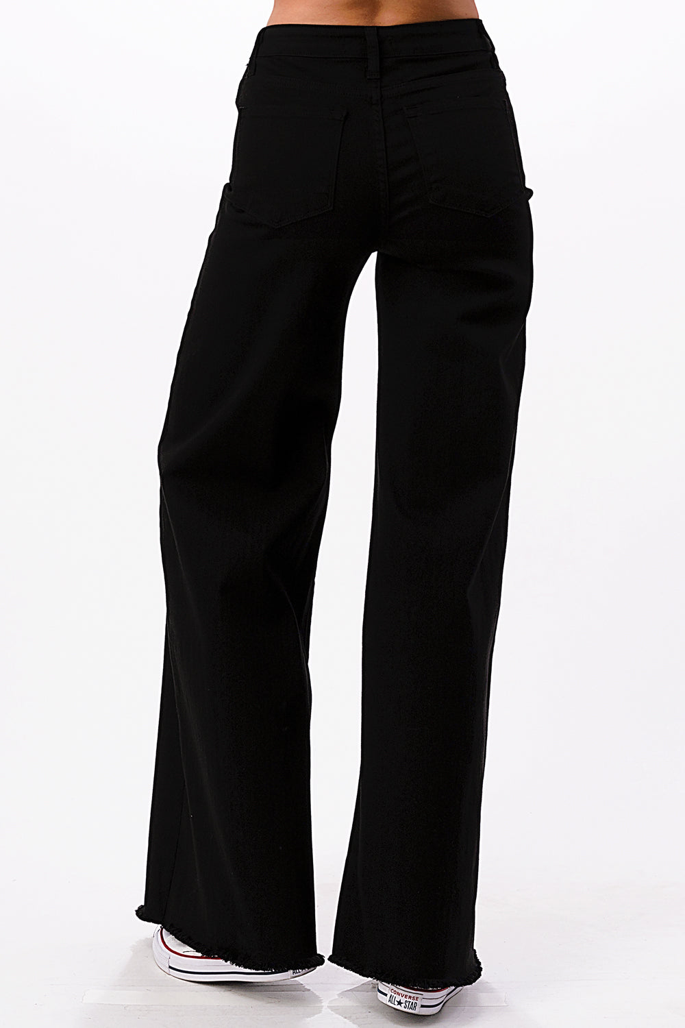 505 Wide Leg Denim Jeans in Latte