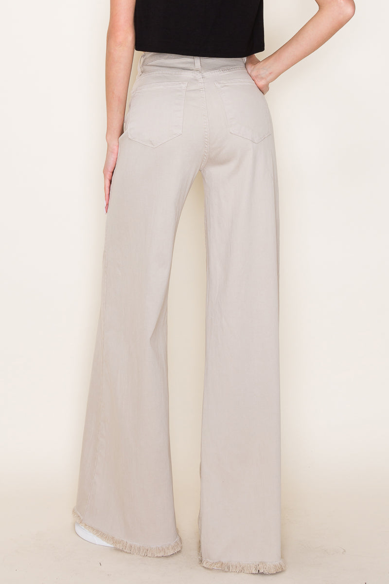 505 Wide Leg Denim Jeans in Black
