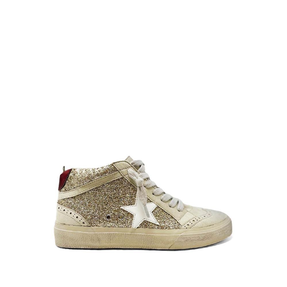 SHU SHOP-Paulina- Gold Glitter High Top- toddlers