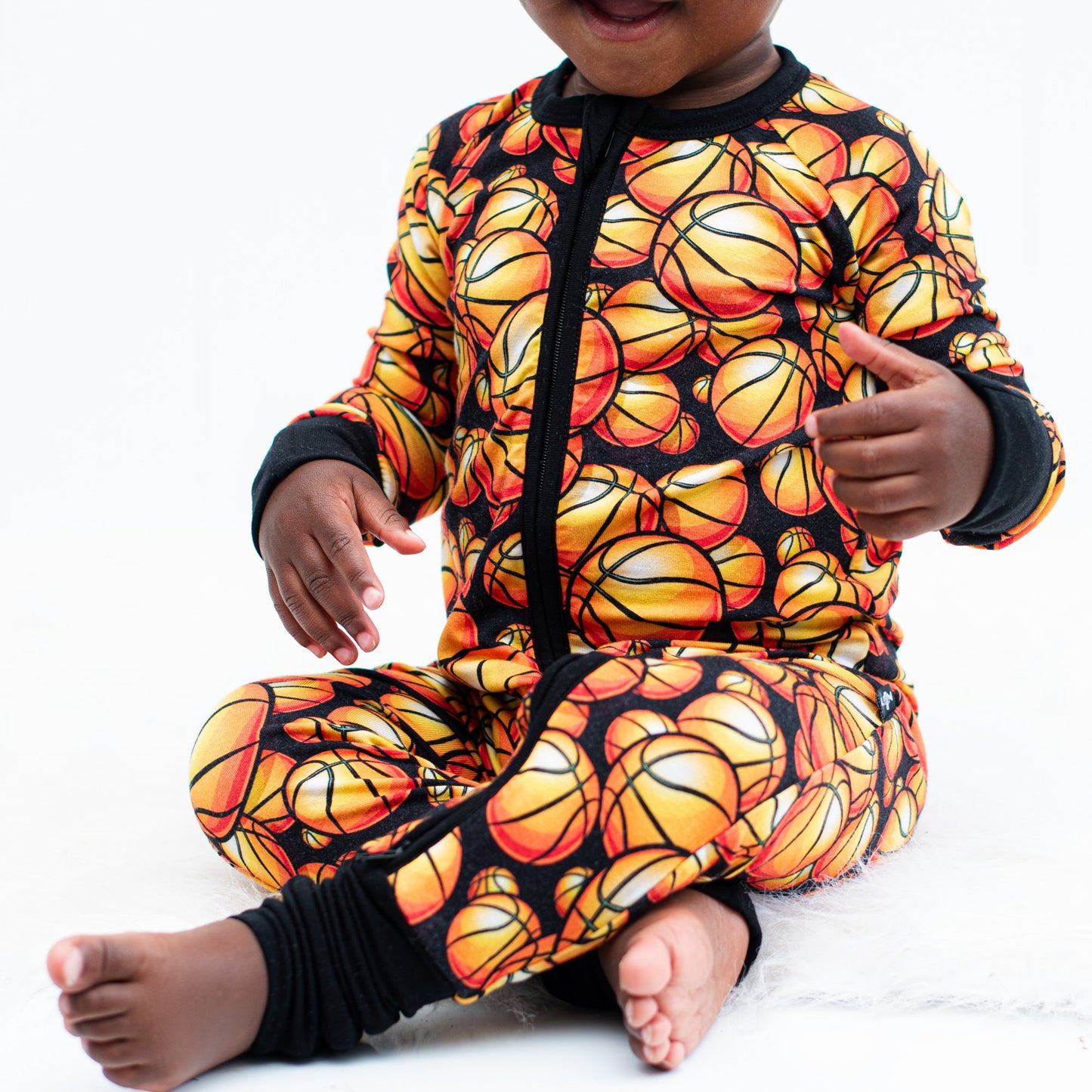 ZIP ROMPER - Basketball