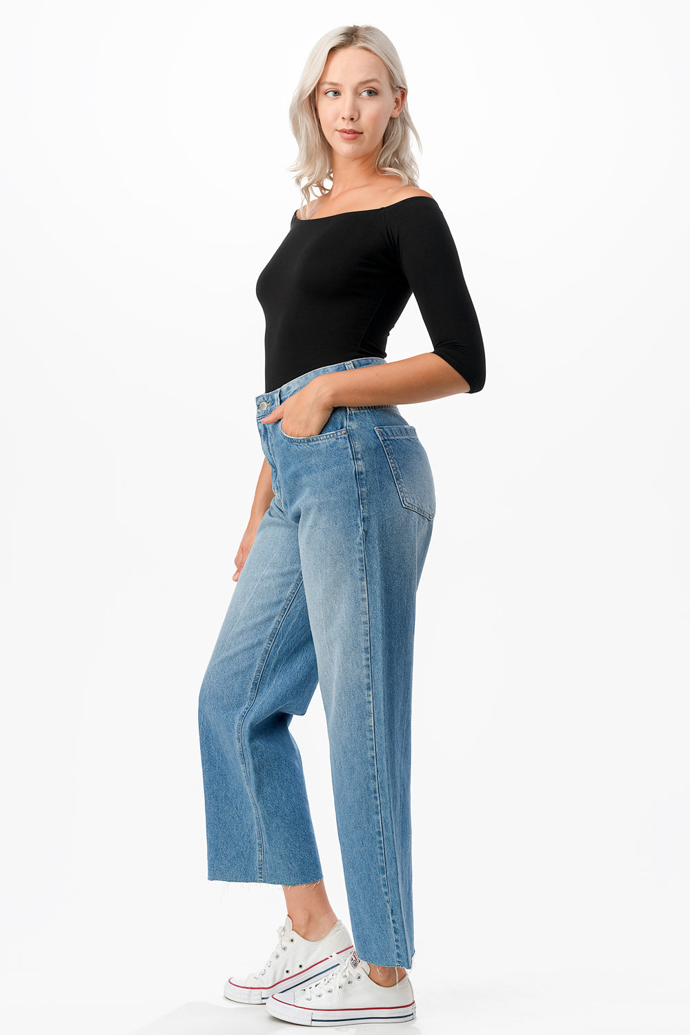 off-the-shoulder top