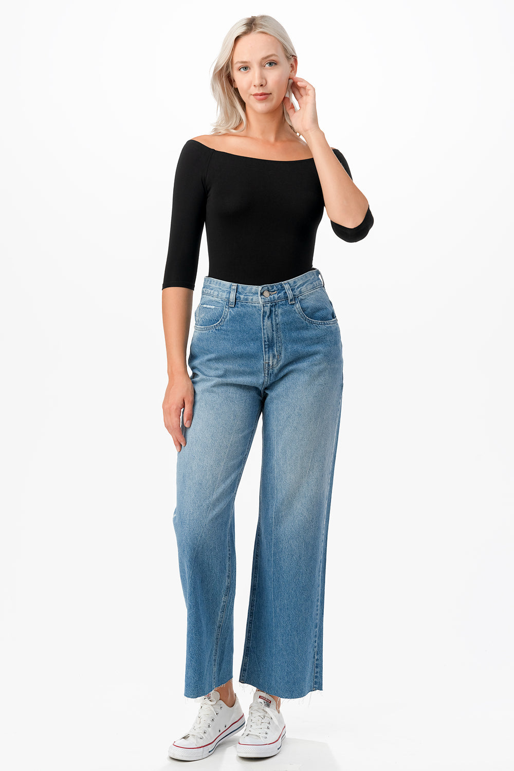 off-the-shoulder top