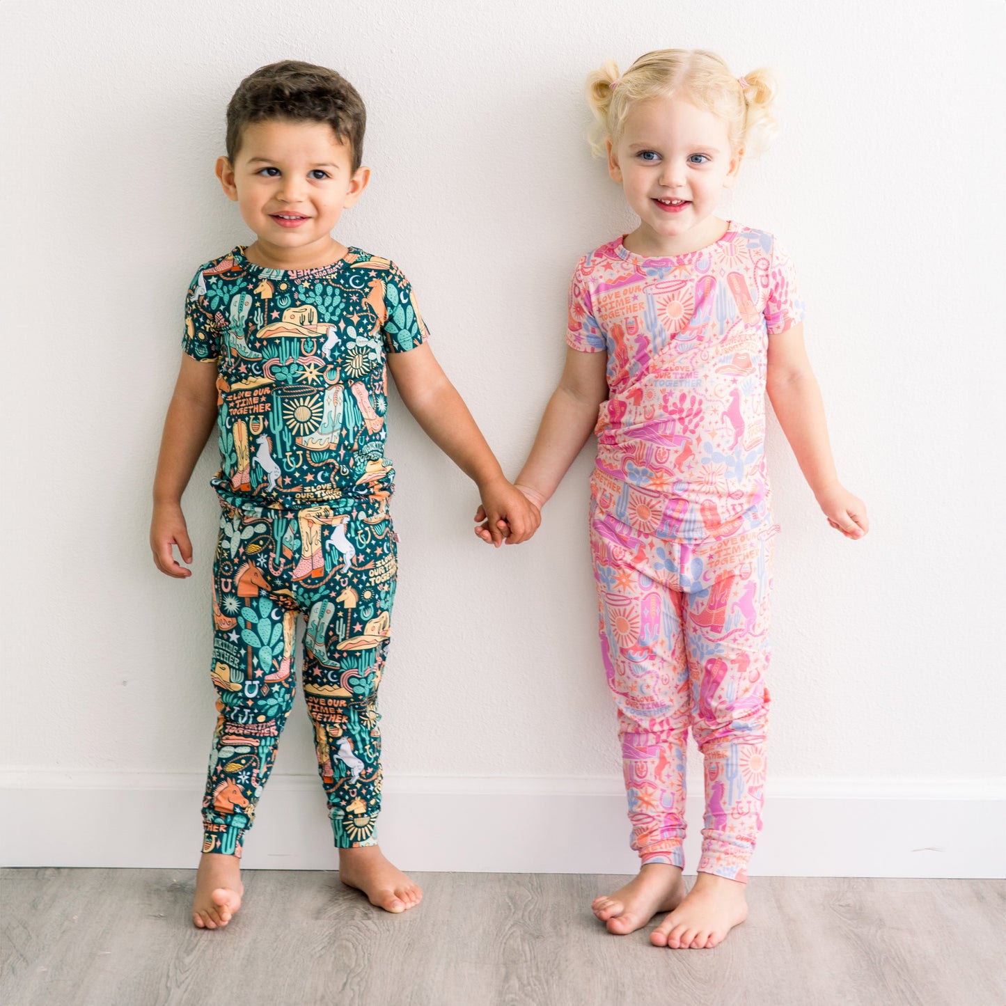 The Second-Skin 2-Piece Pajama | Saddle Up | "I Love Our Time Together"
