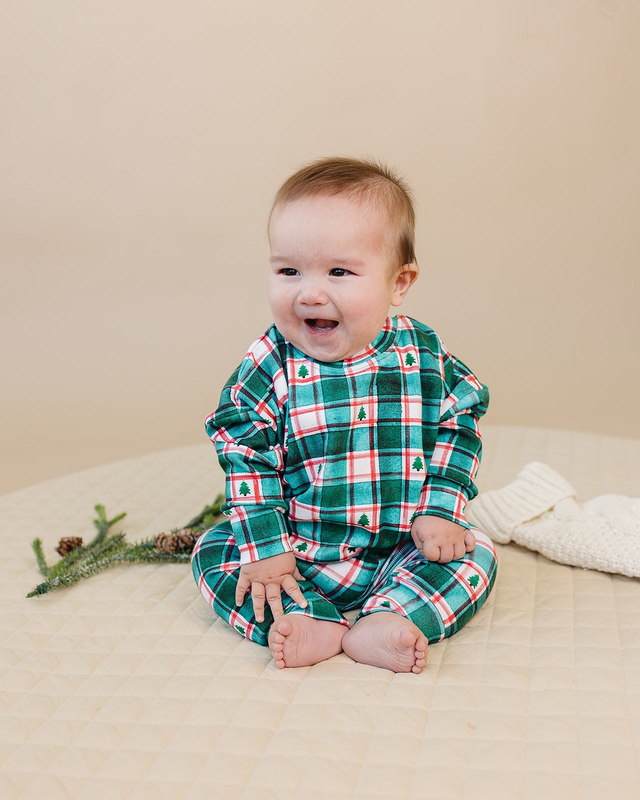 Jogger Set | Winter Plaid