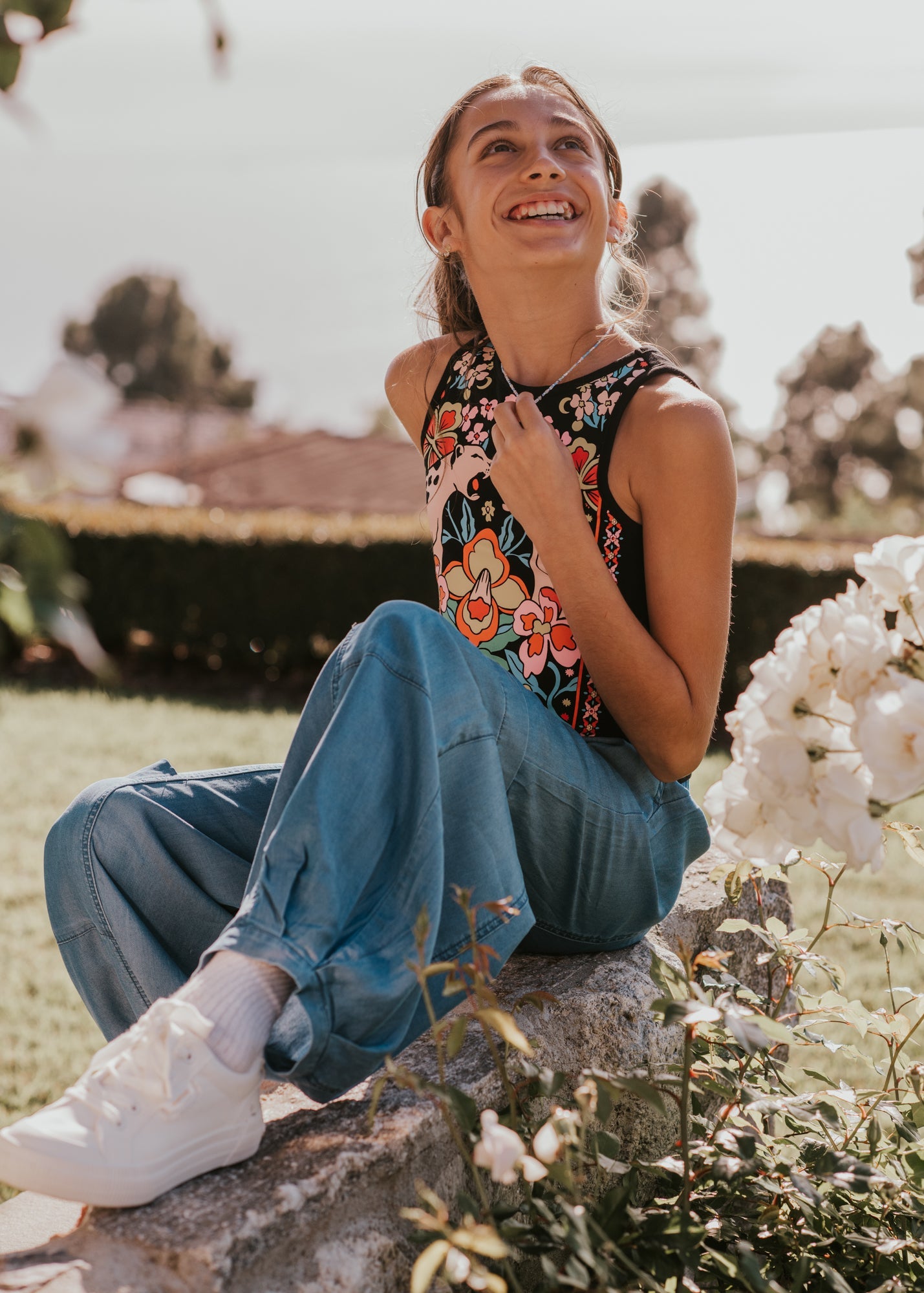Zoey Chambray Pants