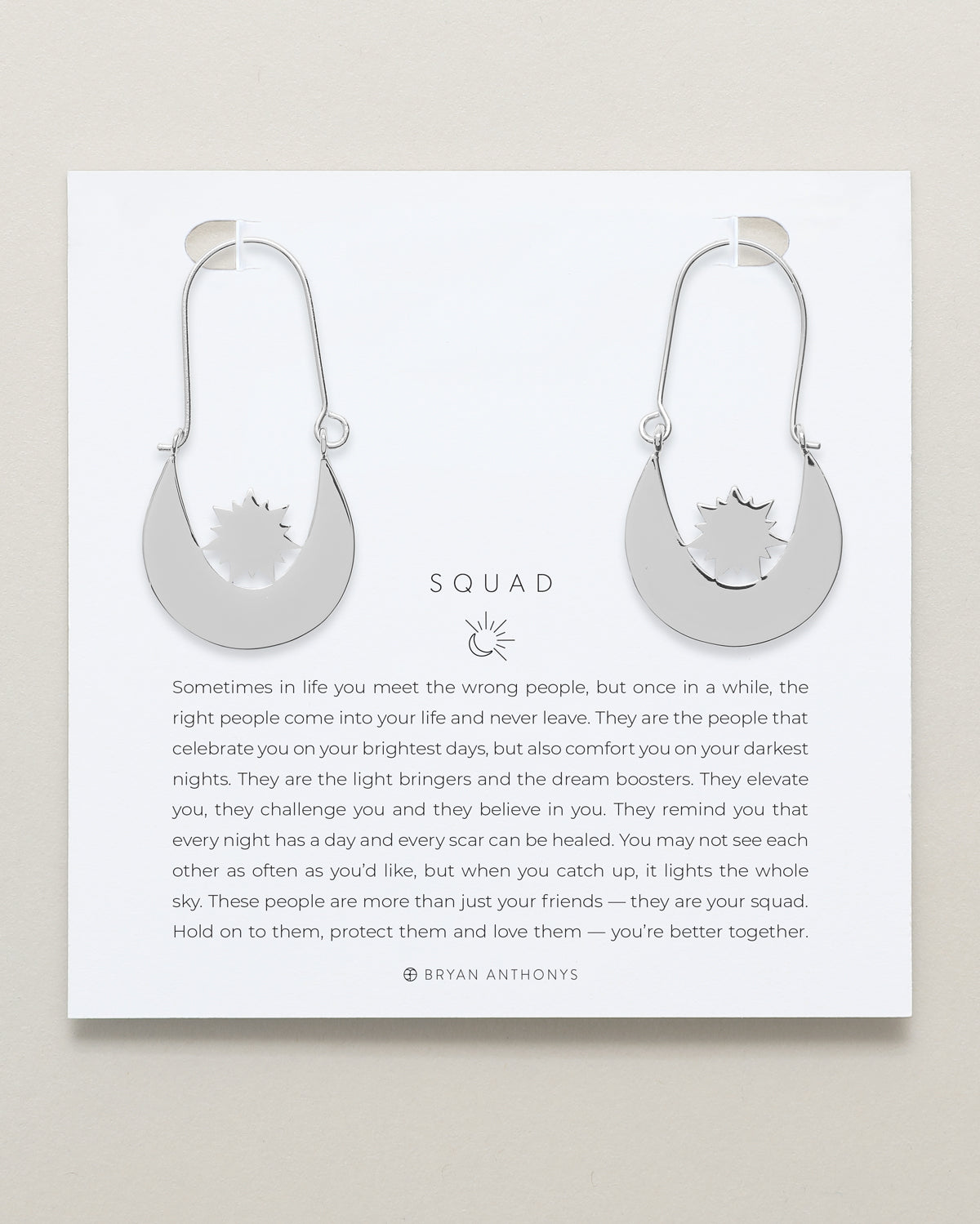 Squad Hoop Earrings
