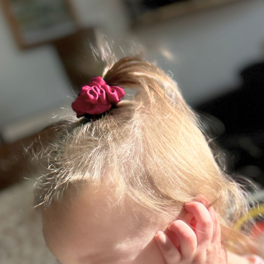 BABY 3-Pack Buckle Scrunchies Bundle - No Snagging, No Tangles