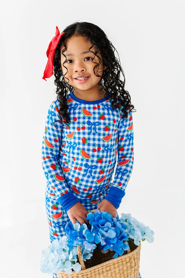 Kiki + Lulu: Berry Cool Bamboo Two Piece Set