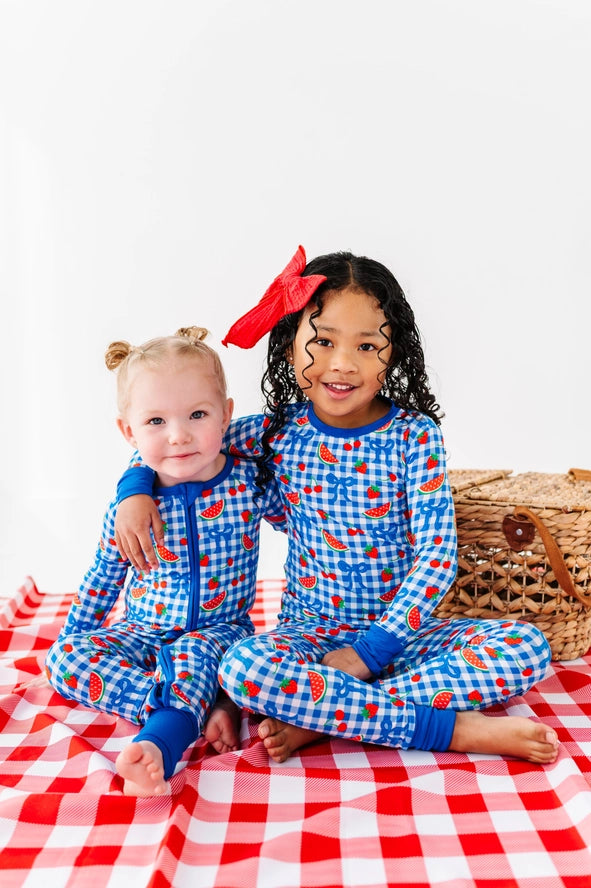Kiki + Lulu: Berry Cool Bamboo Two Piece Set