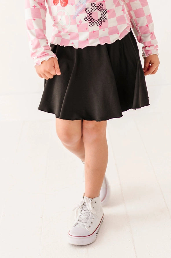Made By Molly: Black Active Twirl Skort