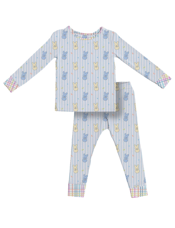 Kiki + Lulu: Peeps + Sleep Bamboo Two Piece Set