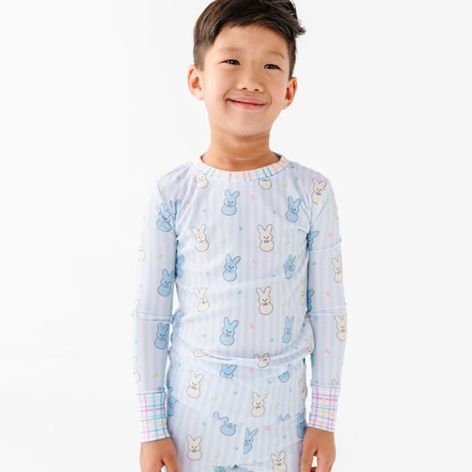 Kiki + Lulu: Peeps + Sleep Bamboo Two Piece Set