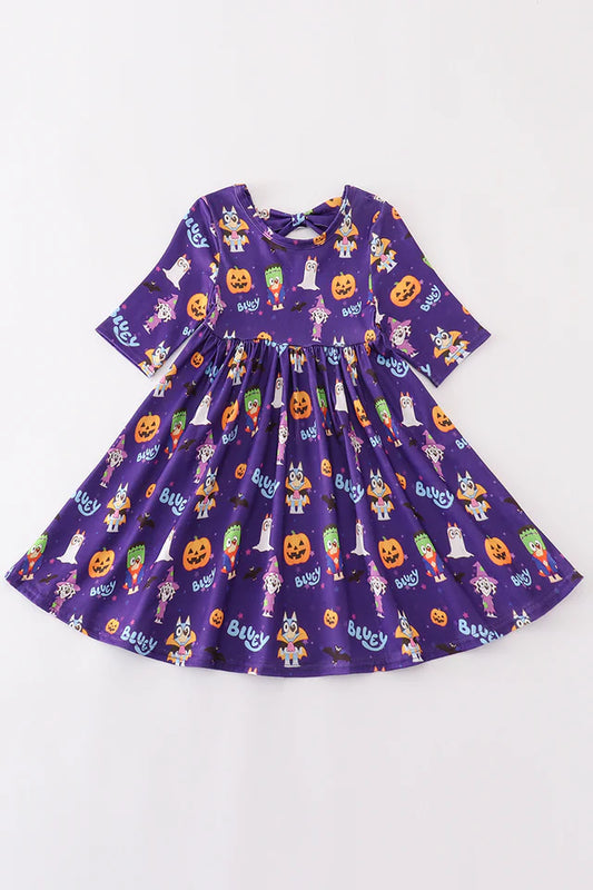 Bluey Halloween Twirl Dress