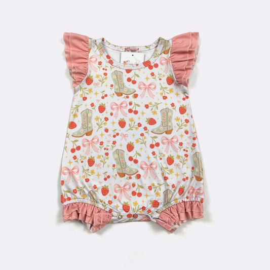 Boots & Berries Baby Romper