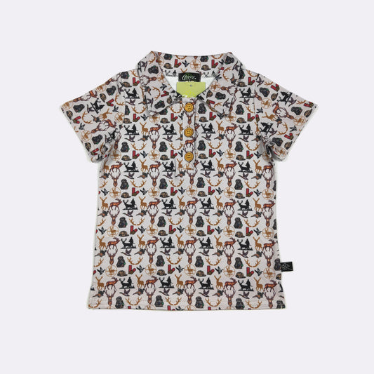 Buckshot Boy Collar Shirt