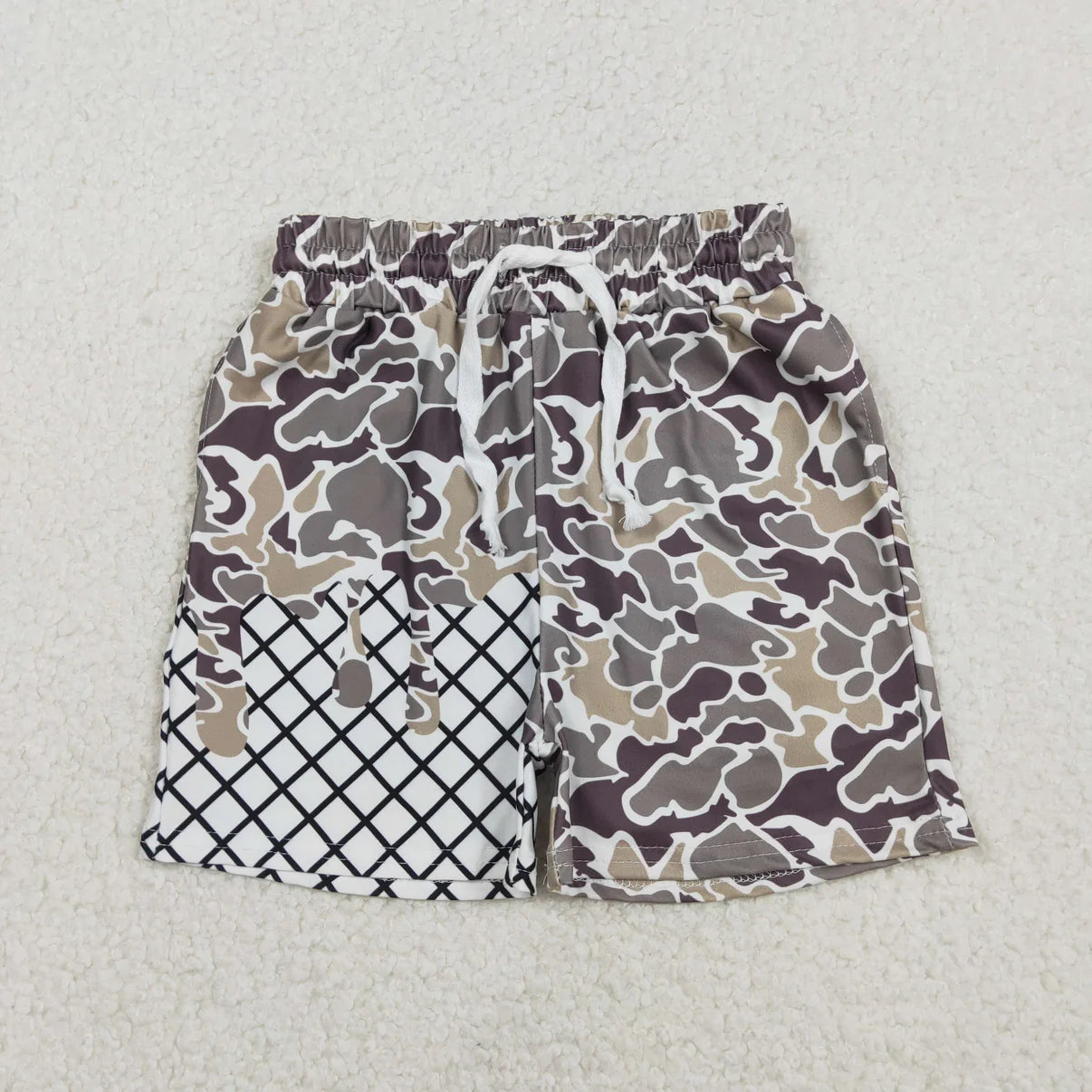 Camo Drip Boys Shorts