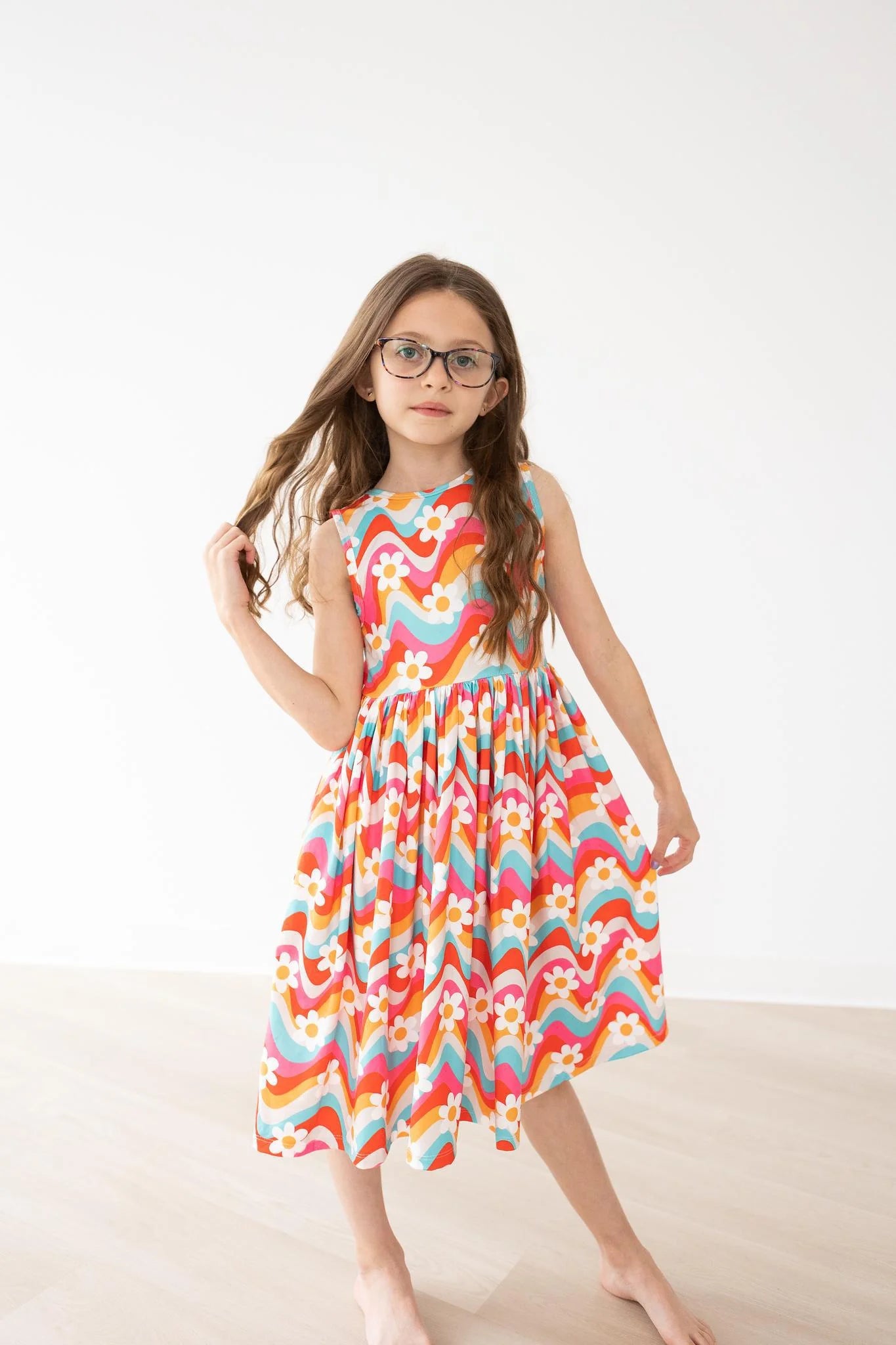 Mila & Rose: Catch A Wave Tank Twirl Dress