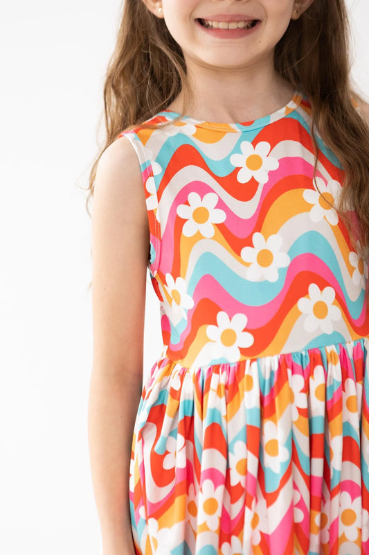 Mila & Rose: Catch A Wave Tank Twirl Dress