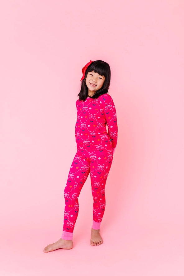 Kiki + Lulu: Cherry Wild Bamboo Two Piece Set