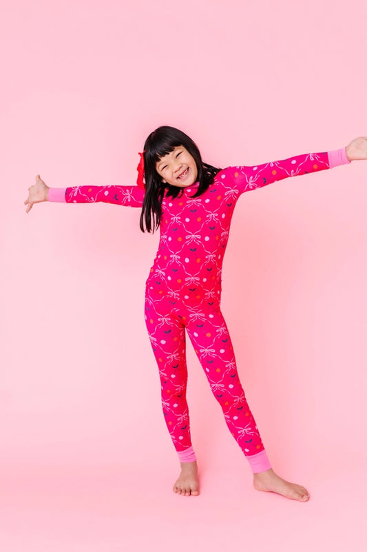 Kiki + Lulu: Cherry Wild Bamboo Two Piece Set