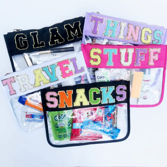 Clear Zipper Pouches