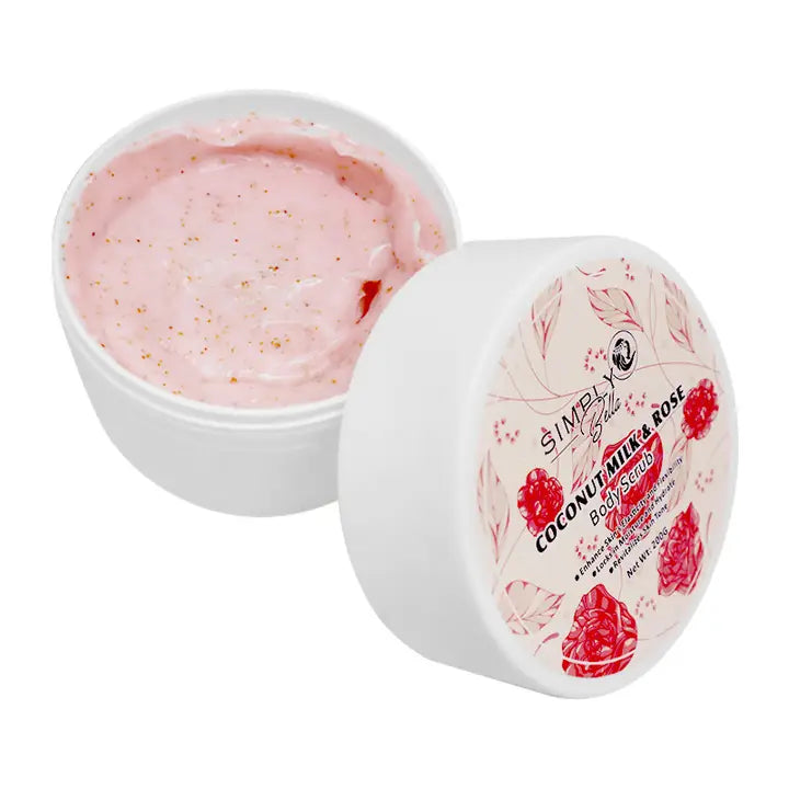 Simply Bella: Coconut Milk & Rose Body Scrub