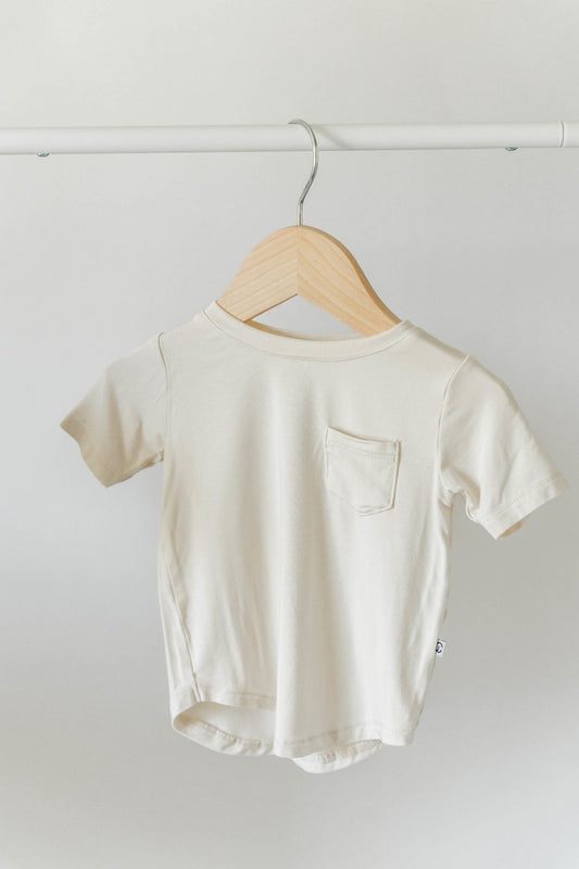 Pocket Tee - Cream