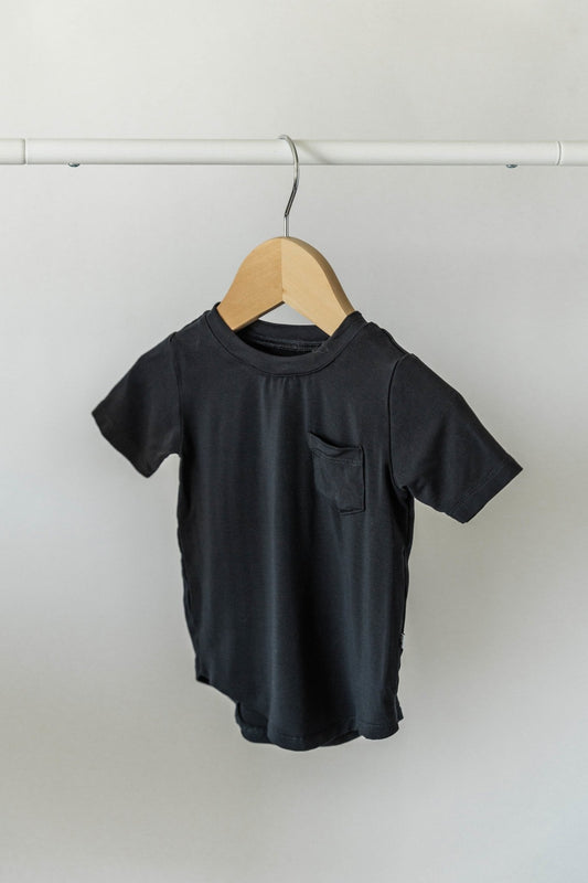 Pocket Tee - Jett Black