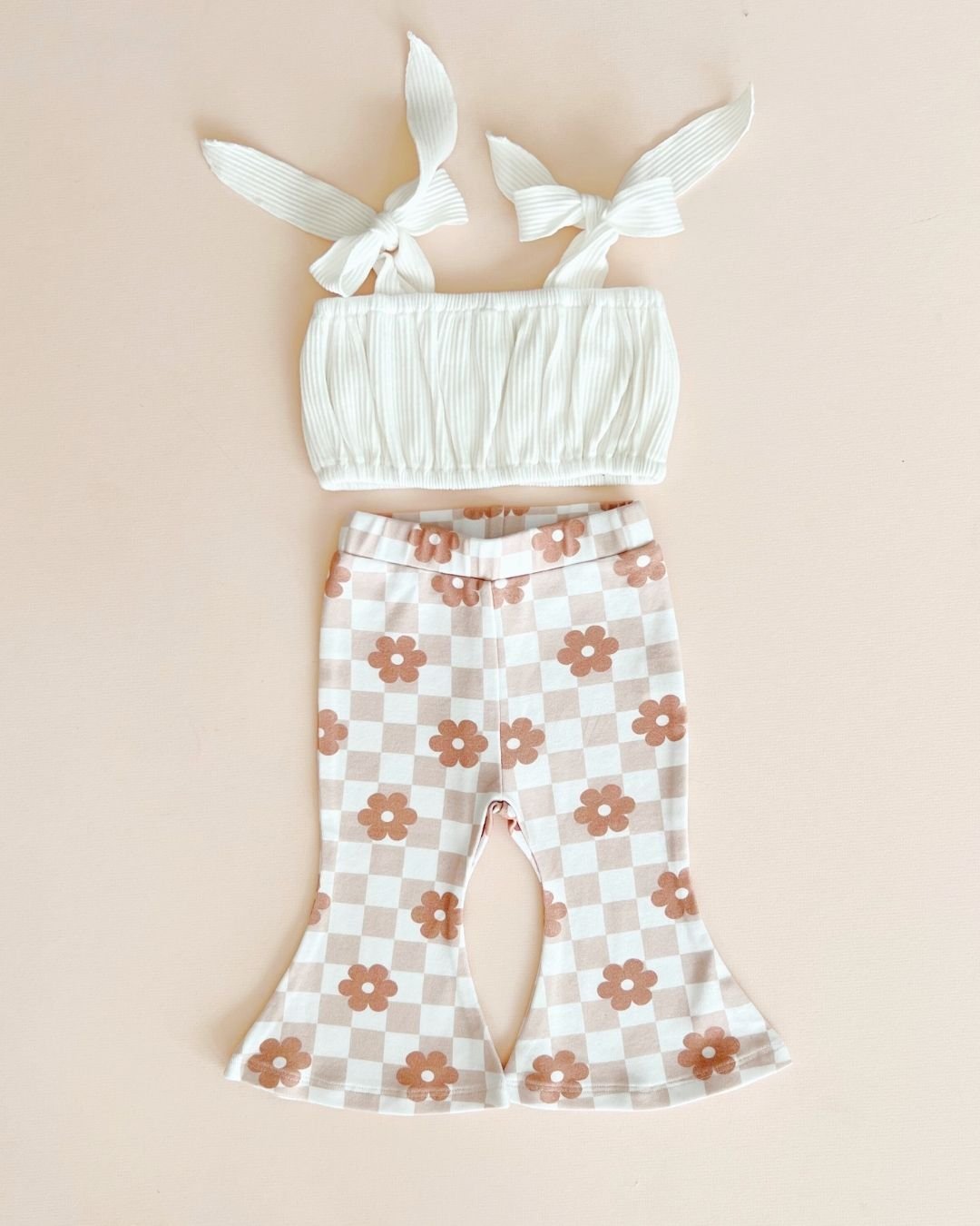 Flare Set | Latte Daisy