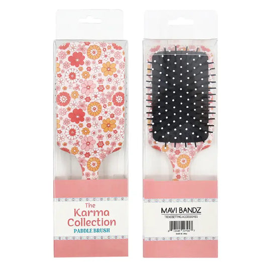 Karma Collection Fun Pattern Paddle Hair Brush