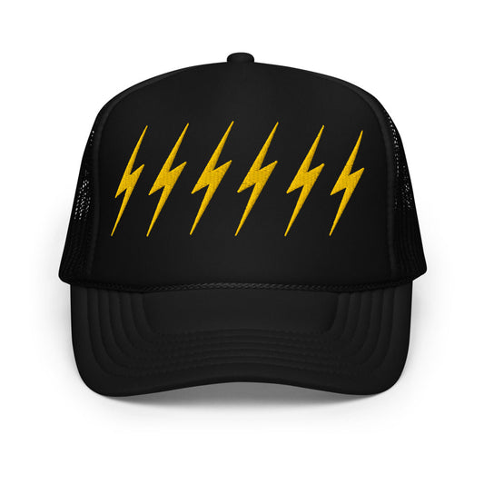 [LIMITED] SIX BOLT FOAM TRUCKER - BLACK