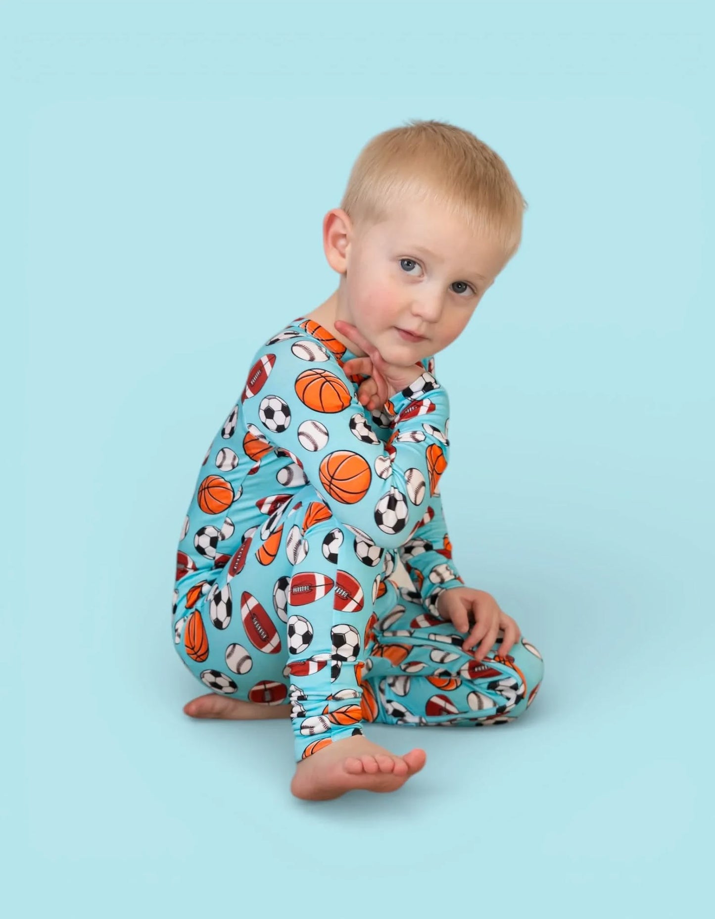 Dream Big: Game On Bamboo Zippy Romper