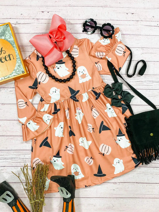 Ghosts & Witches Hat Dress