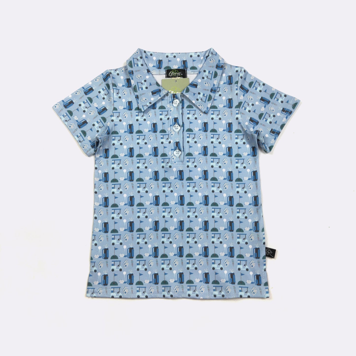 Golf Blues Collar Shirt