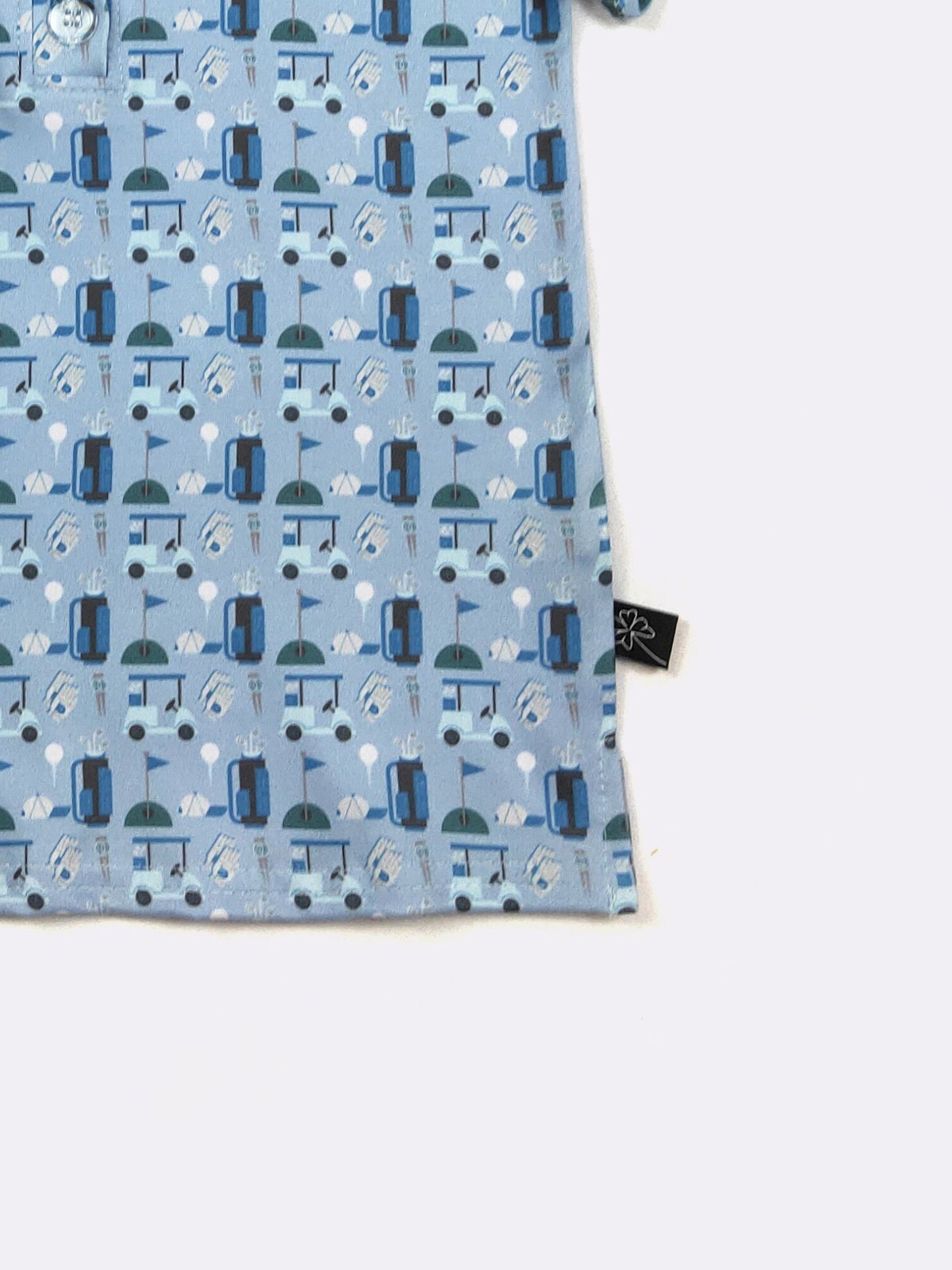 Golf Blues Collar Shirt